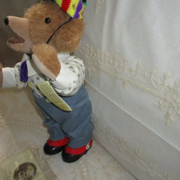 Rare 1987 House of Nisbet  Little Brown Bear Signed by Worth Gruelle in Pen